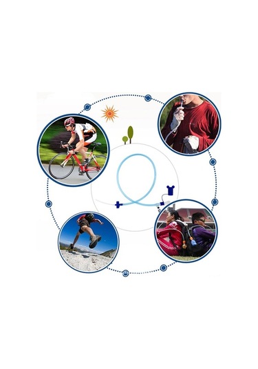 Artfulabode Su Şişesi Sırt Pratik Mavi Kolay İçimli Hortumlu Çıkarmadan Çantanızdan Geeroyoo Mavi