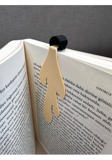 Latte Kitap Ayracı Kitap Ayracı - Kitap - Kahve - Modern - E