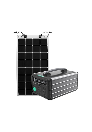 Zendure 600w Taşınabilir Güç İstasyonu Ve 110w Esnek Panel