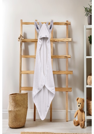 %100 Pamuk 75x75 Bebek Havlusu / Kundak - İnek