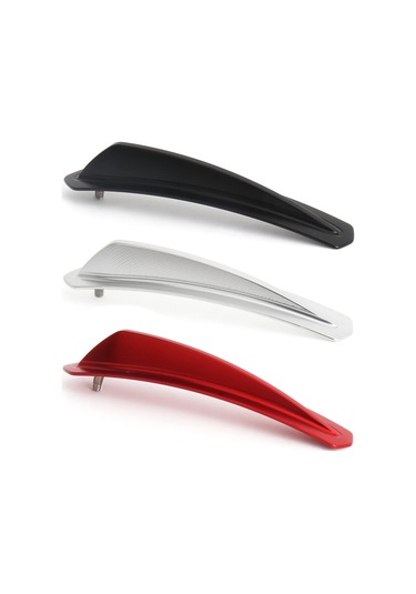 Nayomiglow Motosiklet Ön Çamurluk Döşeme Dekoratif Çamurluk Arması Kapağı Vespa Gts300 Gts300 Gts 300 Super 2023 2024 Siyah Siyah