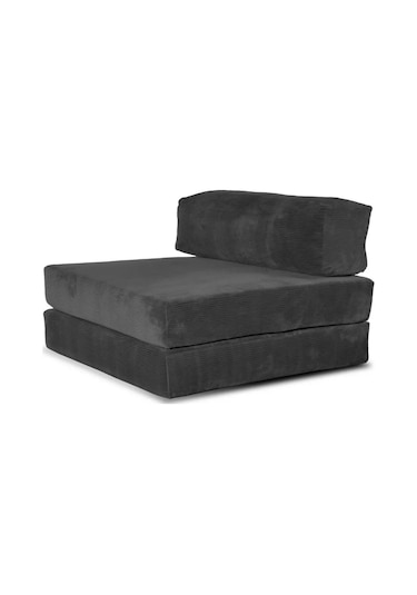 Argimo Comfort Solo Tekli Koltuk Berjer Katlanır Yatak Gri