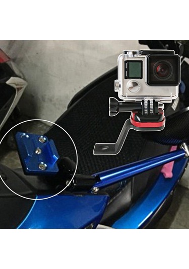Motosiklet Dikiz Aynası Cnc Alüminyum Alaşımlı Stent Sabit Braket Tutucugopro Hero12 Siyah / Hero11/10/9/8/7/6/5, Insta360 Ace / Ace Pro, Djı Osmo Action 4 Ve Diğer Aksiyon Kameraları Siyah Diğer Motosiklet Dikiz Aynası Cnc Alüminyum Alaşımlı Stent Sabit Braket Tutucugopro Hero12 Siyah / Hero11/10/9/8/7/6/5, Insta360 Ace / Ace Pro, Djı Osmo Action 4 Ve Diğer Aksiyon Kameraları Siyah Diğer