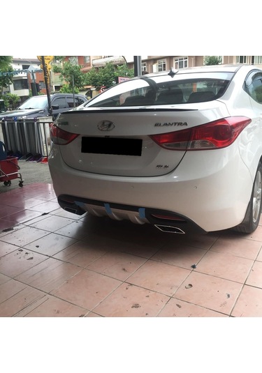 Hyundai Elentra Spoiler Bagaj Üstü Çıta. Parlak Siyah
