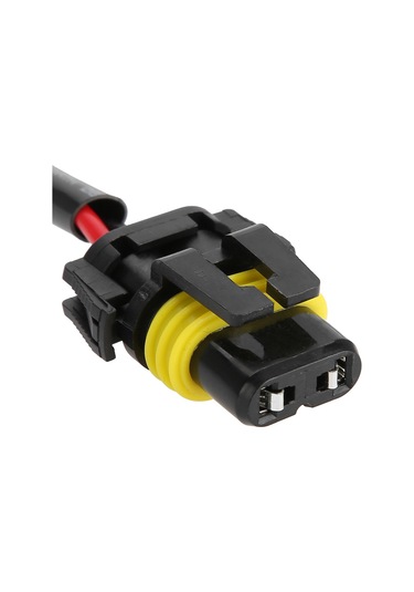 Kosona H11 Dişi - 9006/hb4/9012/9006xs Erkek 2 Adet Şerit, Pre-siyah, Plug And Play, Yüksek Verimli Bakır Tel, Sis Farı Uzatma Kablosu