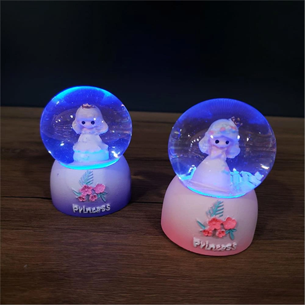 Prenses Temalı Işıklı Kar Küresi