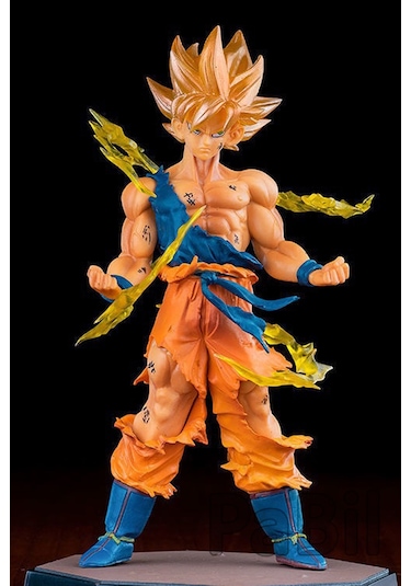 Dragon Ball Anime Manga Aksiyon Figür Biblo 18 Cm - Süper Saiyan