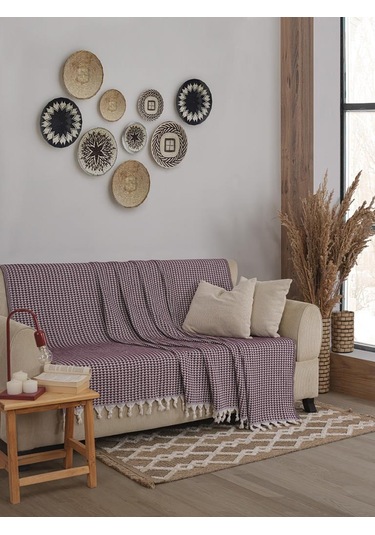 Battaniye Pamuk Piramid 180x200 Cm Lavanta