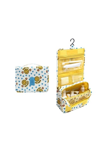 Su Geçirmez Seyahat Askılı Makyaj Ve Bakım Çantası 1