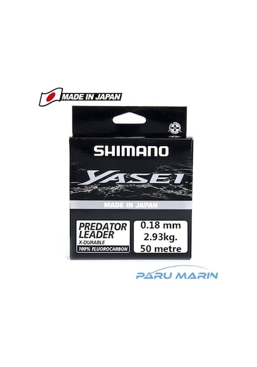 Shimano Yasei %100 Fluorocarbon Lider 50m. 0,18mm 2,93kg