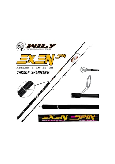 Wily Exen Spin Kamış 240 CM 10 - 35 Gr