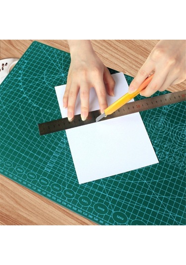 İpekbazaar Çelik Cetvel 30 CM - 50 CM Gri