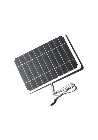 Springsun 5w Usb Taşınabilir Güneş Paneli - Su Geçirmez, Kamp Ve Telefon Şarjı İçin Monokristal Solar Hücre