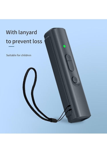 Ultrasonik Köpek Kovucu Usb Şarj Edilebilir Köpek Sürücü Cihazı Taşınabilir Köpek Eğitmeni Anti Havlama Cihazı