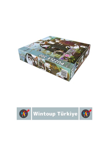 Premium Eğlenceli El Göz Koordinasyon Beceri Görsel Algı Geliştirici Çocuk 300 Parça Puzzle Ninni