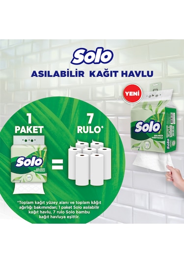 Solo Asılabilir Kağıt Havlu 1=7
