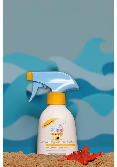 Sebamed Baby Çok Yönlü Koruyucu Güneş Spreyi Spf50 200 Ml 2 Adet