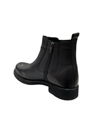 Burç 07168 Erkek Casual Deri Bot Kış 24 Siyah