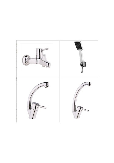 Erce Banyo.Mutfak.Lavabo Batarya Seti .Duş Seti Krom