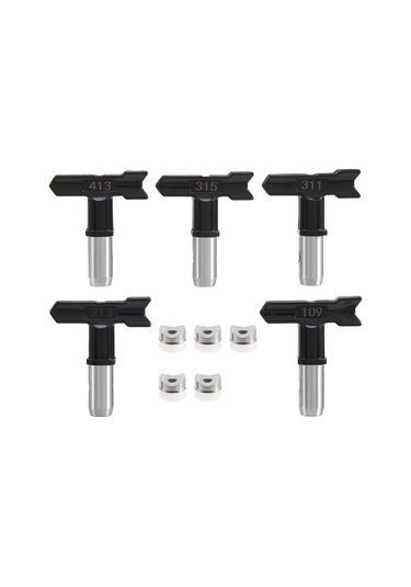 Xurunkeji Parça Sprey Ucu, Tersinir Sprey Ucu, Havasız Sprey Makinesi İçin Havasız Sprey Nozulları 109, 213, 311, 315, 413