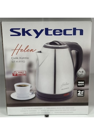 Skytech St K4110 Helen 1500 W 1.8 LT Su Isıtıcı Kettle