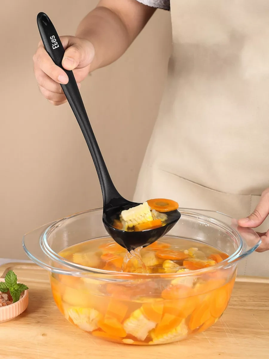 Etes Mutfak Silikon Spatulalar Seti 178107813 Siyah