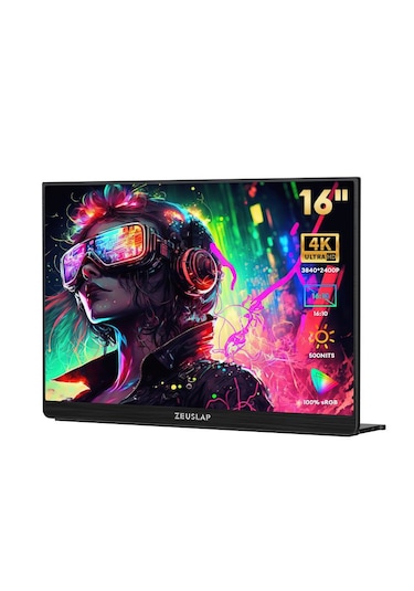 Zeuslap ZL-P16KF 16'' 3840 2400 60hz 4K Uhd IPS Panel Monitör