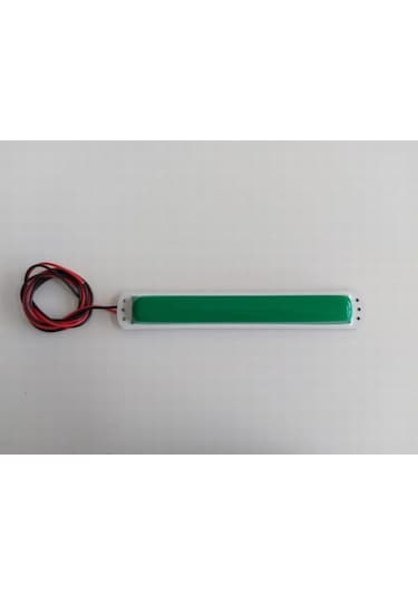 Su Geçirmez Led Lamba Marine Yat Tekne Karavan 24volt-25 Cm yeşil