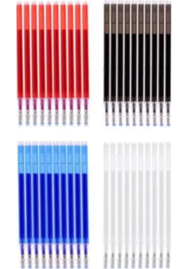 Isı Ile Uçan Silinebilen Refill Kalem Içi Kırmızı-Siyah-Beyaz-Ma