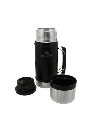Stanley Klasik Vakumlu  Çelik Yemek Termosu 0.94 L Siyah