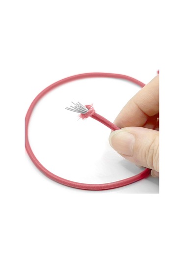 Ayarlanabilir 1 Çift Pembe Vidalı Kapsül Uçlu Yuvarlak Lastik Pratik Bağcık Pembe