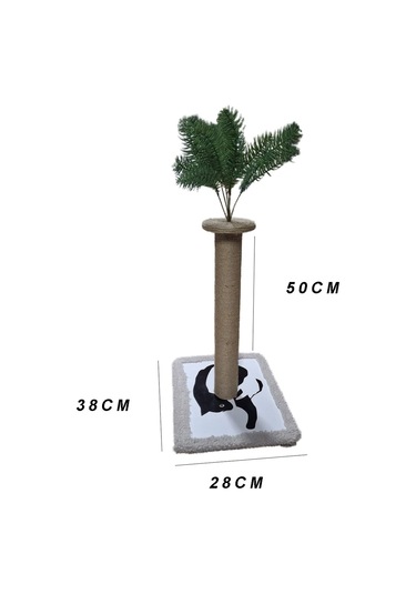 Kedi Tırmala Tahtası Lazer Kesim Ahşap Resimli5