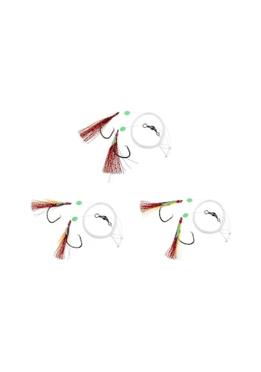 Suntek Balıkçılık Dikenli Kancalar Yemleri Yemler Deniz 4-0