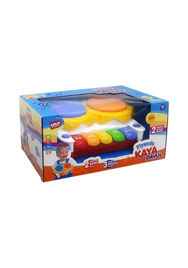 Piyanolu İkili Davul 3 Adet