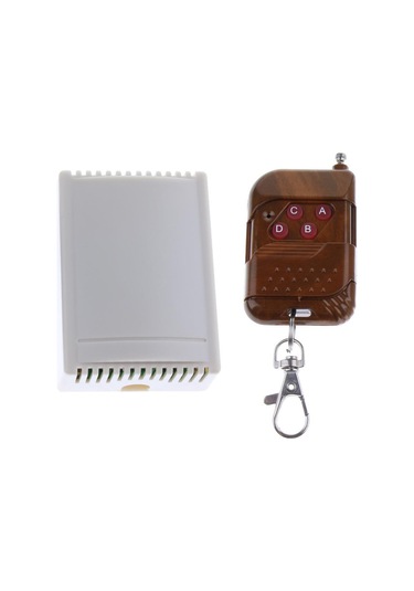 Homyl Motor Işık Garajı Için 12v Kablosuz 4channel Rf Uzaktan 70x50x25mm