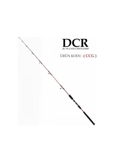 Dcr Hilal Jıg Ve Canlı Yem Kamışı 185 Cm 150-350 Bordo