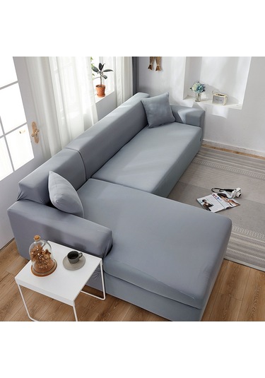 Yifomall Mavi İki Kişilik Koltuk Kılıfı 140-185cm - Tam Kaplama, Lastikli, Kaymazsız Kumaş Ev Dekorasyon Aleti DiğER