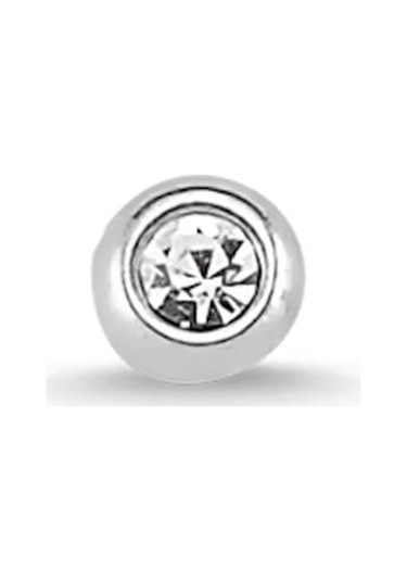 Gümüş Tektaşlı Burun Hızması Hzmk22 Altınsepeti Beyaz