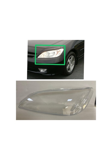 Honda Civic Vtec Far Camı 2003 2004 2005 Sol Uyumlu
