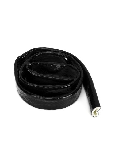 Reedark Siyah Cam Elmaslı Isıya Dayanıklı Koruyucu Kılıf - 19mm Çap X 1m Uzunluk, 1650 C Isı Dayanımı, Hidrolik Hortum Ve Kabloları Korur