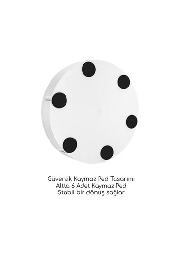 Gdx Tuta-42 42 Cm Turn Table - Döner Stand - Döner Tabla