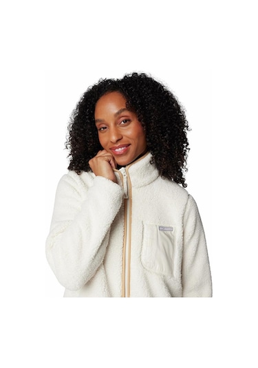 Columbia West Bend Tam Fermuarlı Iı Kadın Polar Üst Ekru Ak5171 001
