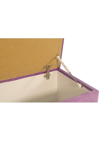 Vetra V2 Sandıklı Puf  Pembe Dilimli Model Sandıklı Bench Puf - Sandıklı Yatak Ucu Bankı