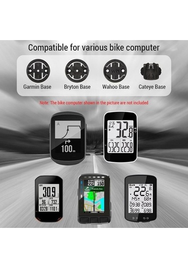 Ulzyvf Createtech Kamera Montajı Fener Bisiklet Bilgisayarı, Tutucu Ve Adaptör Ls Gümüş Gümüş