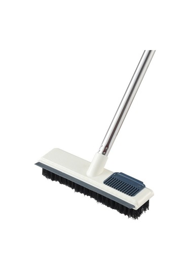 Teltree Ev, Banyo, Mutfak İçin Sabit Kısa Saplı 38cm Sert Telli Zemin Fırçası - Köşeler Ve Aralıklar İçin Derin Temizlik Beyaz Diğer