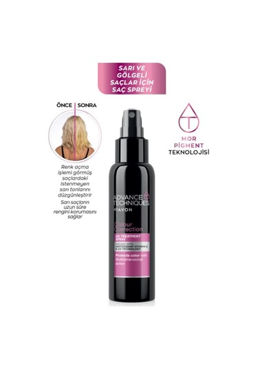 Avon Advance Techniques Saç Renginin Canlılığını Koruyan Durulanmayan Sprey 100 ML