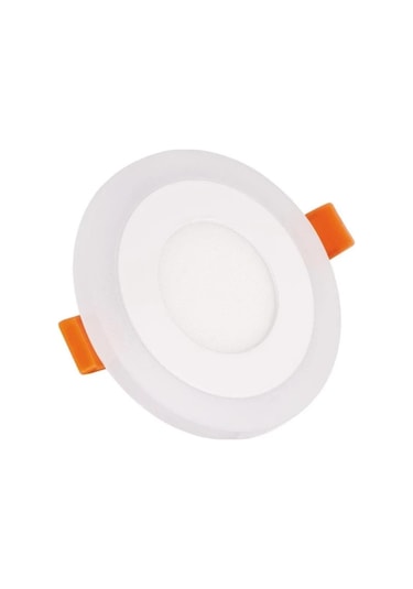Atlantis 6 Watt 3+3 Çift Renkli Led Panel Spot Lamba Mavi-Beyaz 3