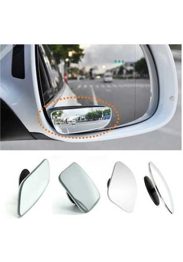 Flybuy Teleskopik Park Nokta Muayene Kör Geniş Evrensel Derece Çerçevesiz C-2 Aynası Aynası Araba Araba Aksesuarları Adet Adet Açı 360 2 Vu