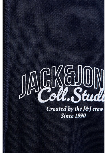 Jack & Jones Erkek Sweat 12278606 Koyu Lacıvert Koyu Lacivert