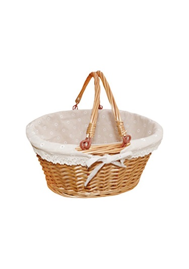 Homyl Çiftlik Evi Bahçe Düğünü Için Tutamak Rattan Beyaz